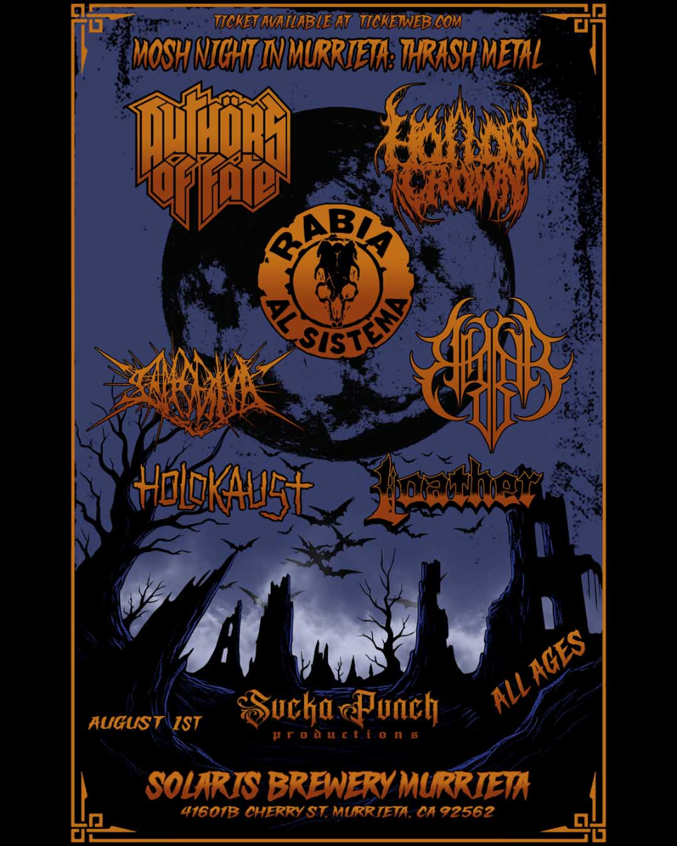 Mosh Night in Murrieta: Thrash Metal