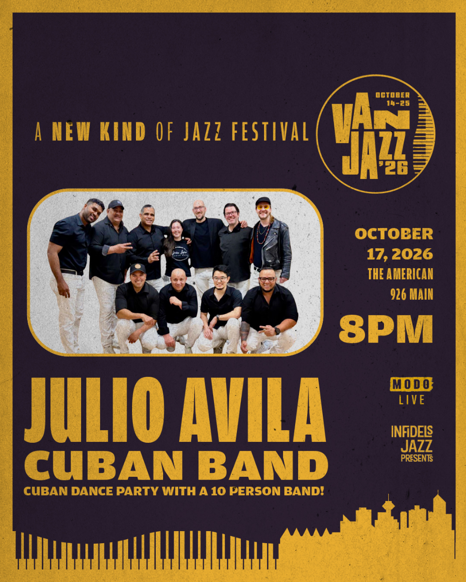 **VAN JAZZ 2026** JULIO AVILA - CUBAN BAND