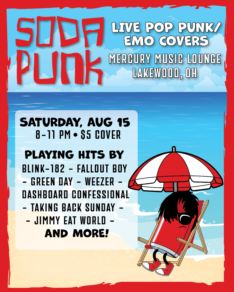 SODA PUNK - LIVE POP PUNK/EMO COVERS