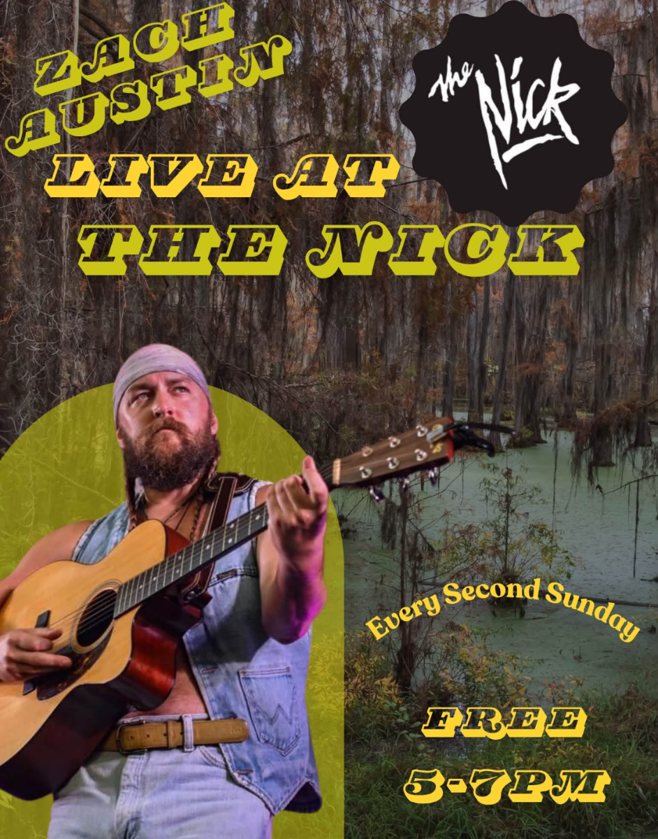 Happy Hour Free Show with Zach Austin Sunday! 5pm at The Nick (The Nick Rocks)