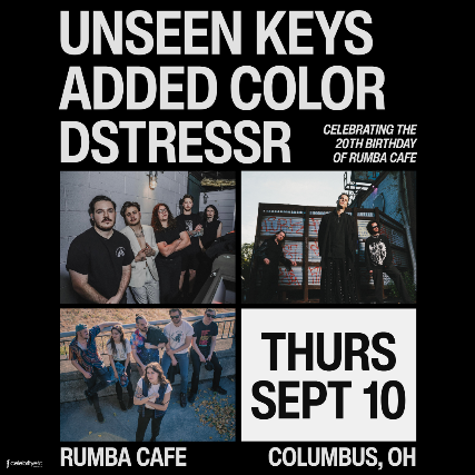 Using concert image UNSEEN KEYS * ADDED COLOR * DSTRESSR concert image