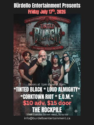 Tinted Black, Loud Almighty, Corktown Riot, E.O.M.