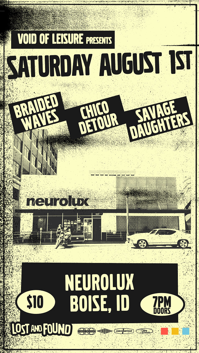 CHICO DETOUR, Braided Waves, Savage Daughters