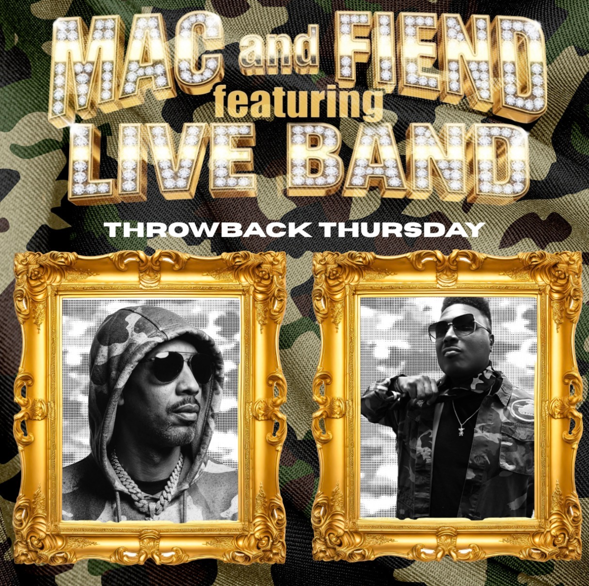 MAC & FIEND w/ Live Band