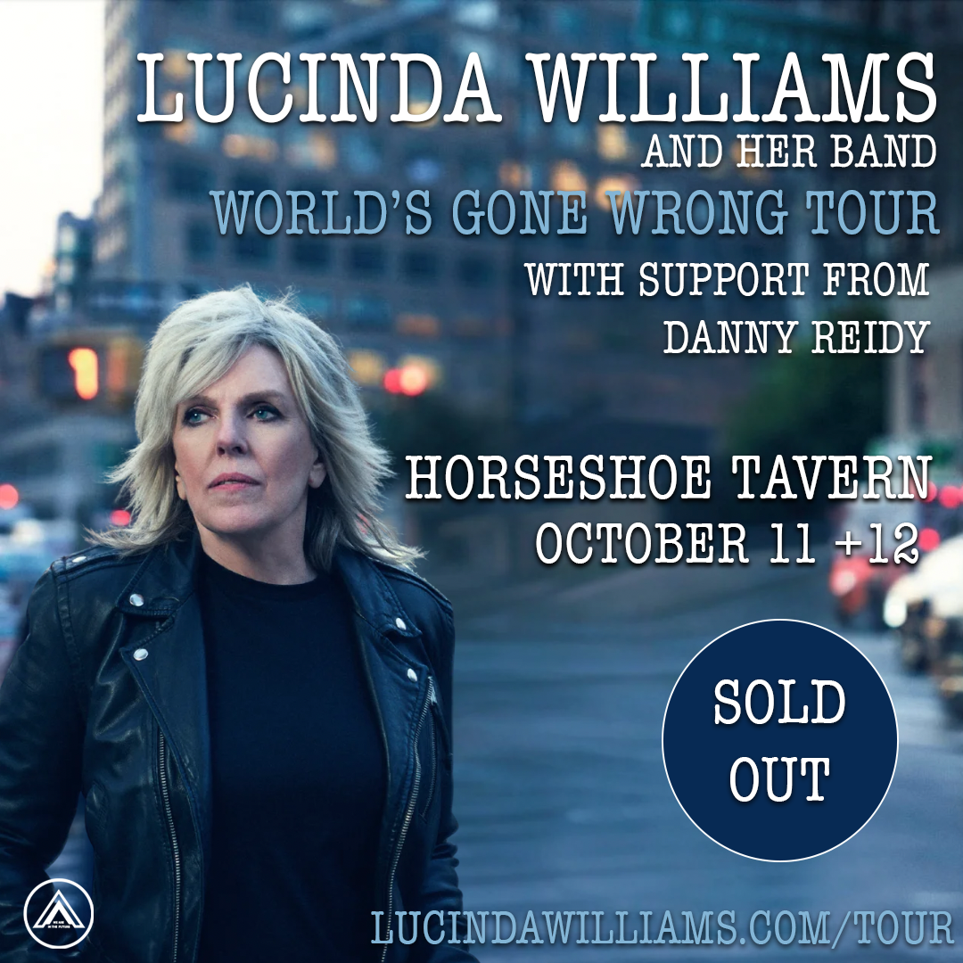 Lucinda Williams and her band