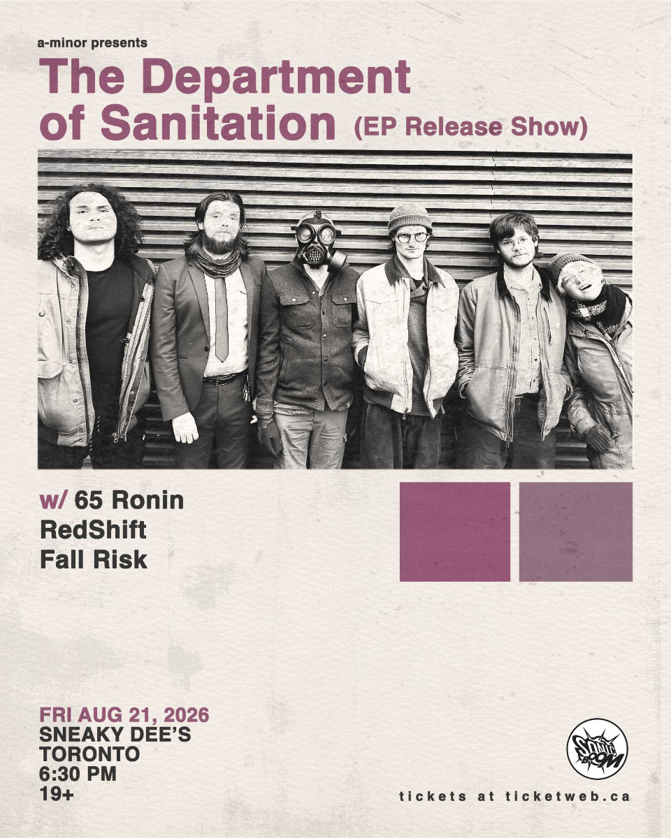 The Department of Sanitation w/ 65 Ronin, RedShift & Fall Risk