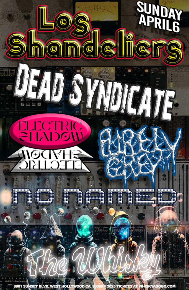 Los Shandeliers, Dead Syndicate, Electric Shadow , Purely Grey , No Named