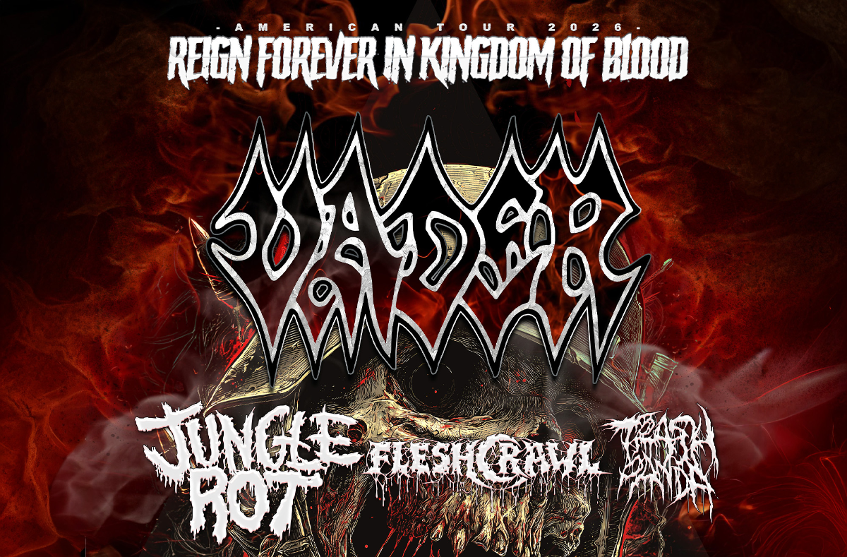 Vader, Jungle Rot, Fleshcrawl, Trash Panda, Darkeater