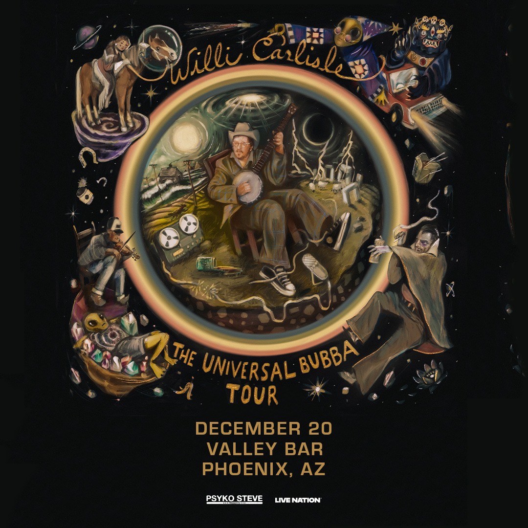 WILLI CARLISLE – THE UNIVERSAL BUBBA TOUR | Event Image