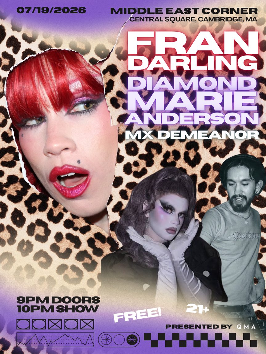 Queer Music Agency Presents: Fran Darling, Diamond Marie Anderson, Mx. Demeanor | Event Image