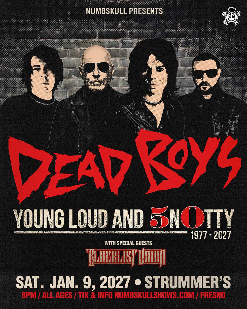 DEAD BOYS 50 Year Annivesary Tour of Young, Loud and Snotty