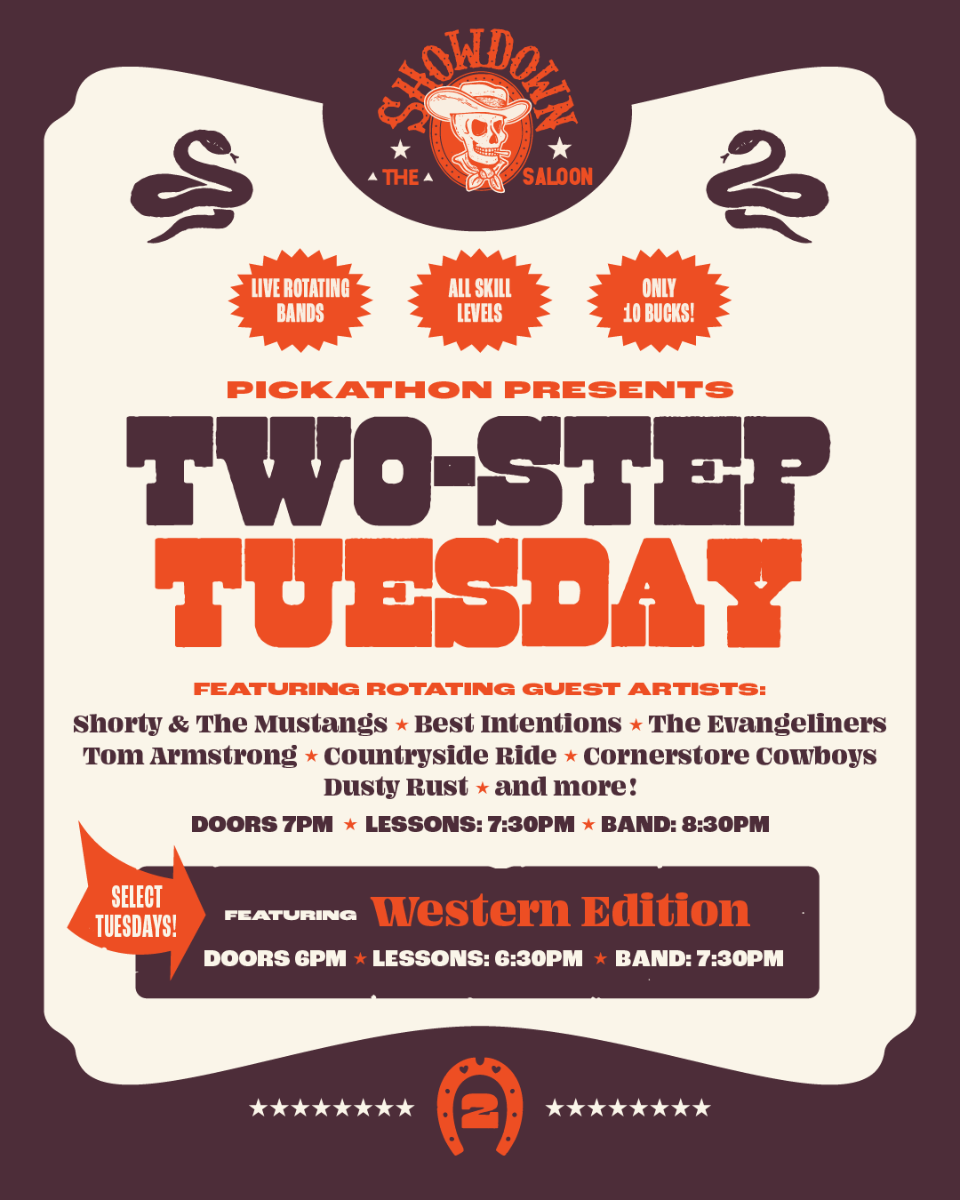 Two-Step Tuesday with Tom Armstrong Band and Dance Lessons with Robbie