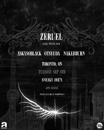 Zeruel w/ ASkySoBlack, Otsyuda & Naked Burn at Sneaky Dee's