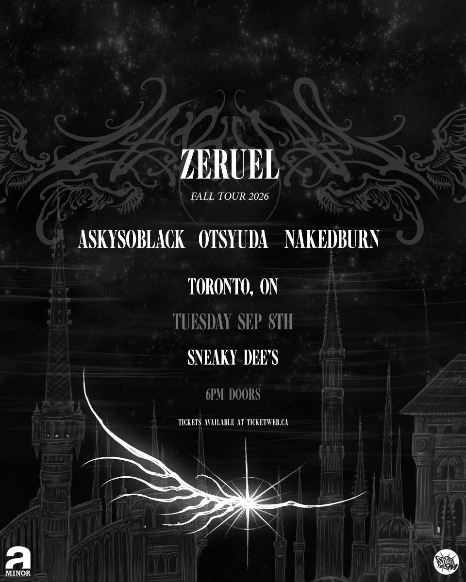Zeruel w/ ASkySoBlack, Otsyuda & Naked Burn at Sneaky Dee's