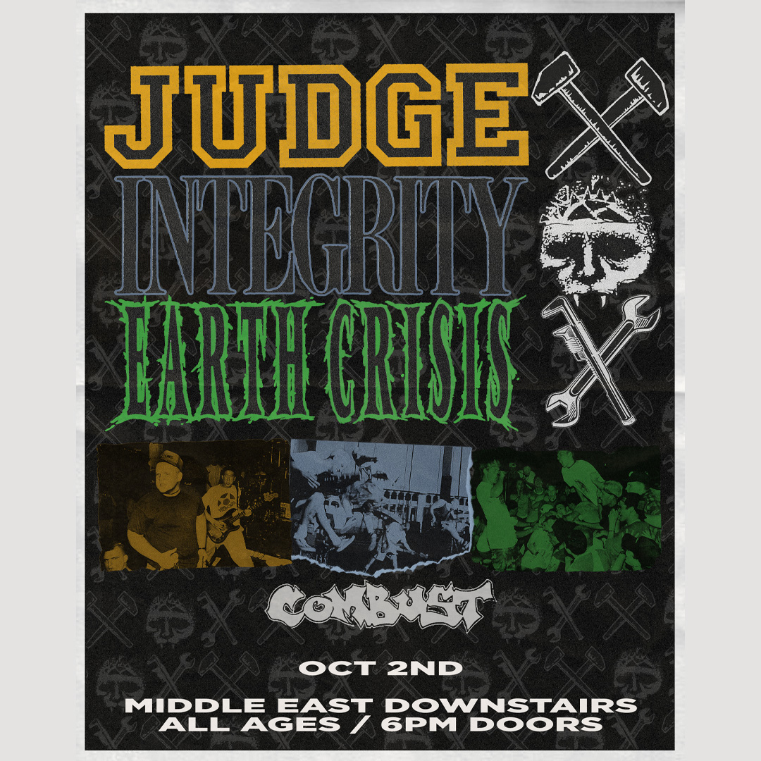 Grayskull Booking Presents: Judge, Integrity, Earth Crisis, Combust