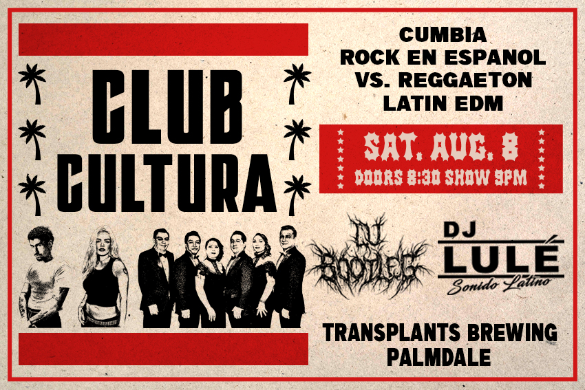 CLUB CULTURA DJ NIGHT - CUMBIA, ROCK EN ESPANOL VS. REGGAETON, LATIN EDM