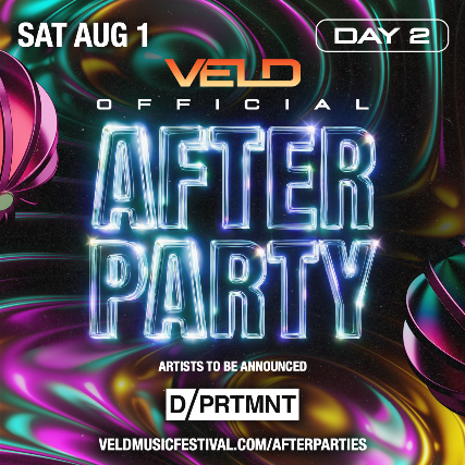 VELD AFTER PARTY: DAY TWO (DPRTMNT) flyer
