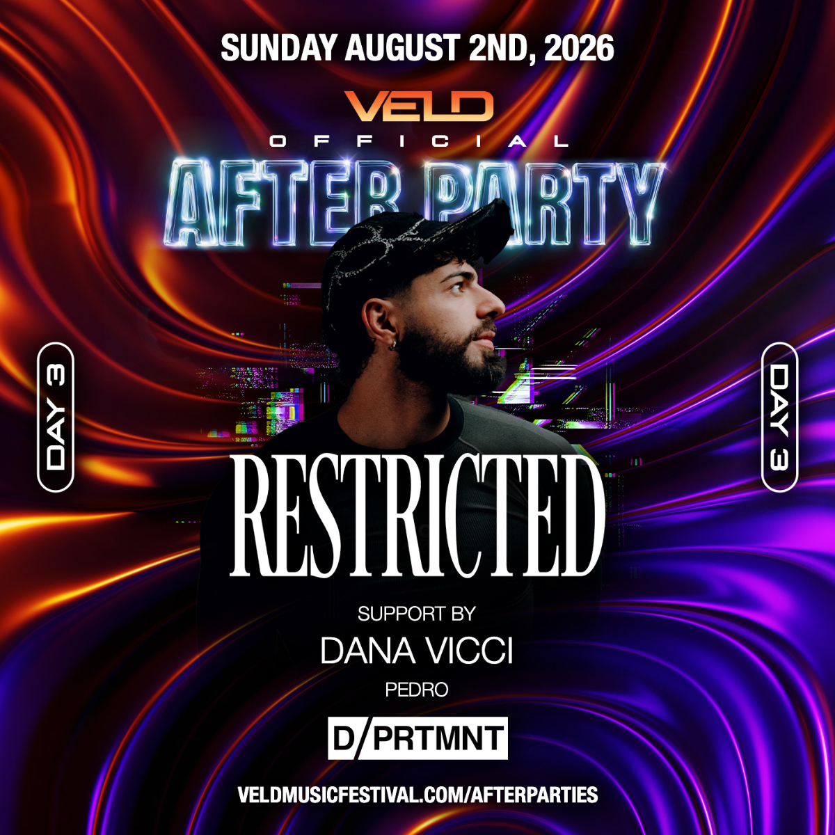 VELD AFTER PARTY: DAY THREE (DPRTMNT)