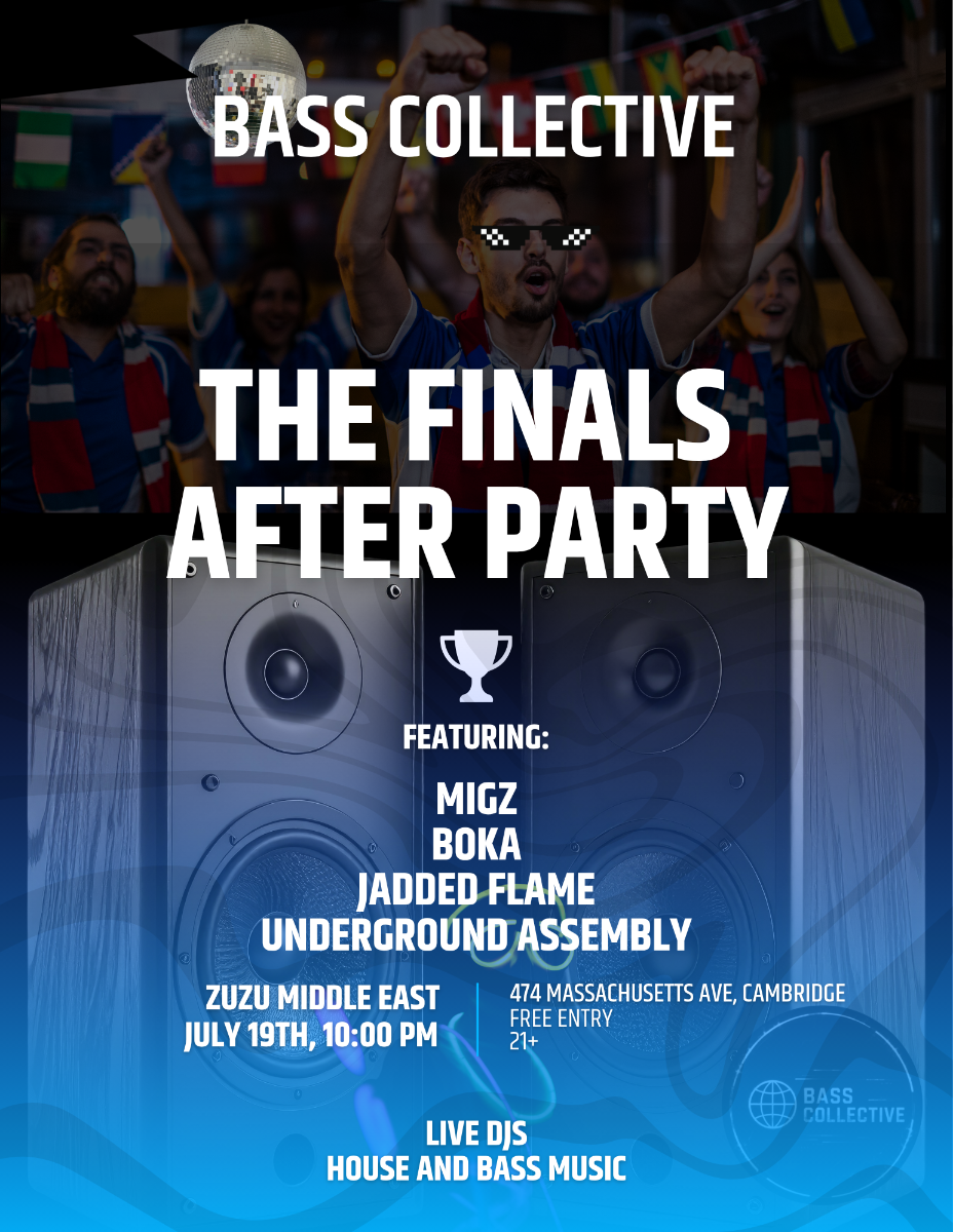 Bass Collective Presents: THE FINALS AFTER PARTY ft. Underground Assembly, Jaded Flame, BOKA, Migzbr | Event Image