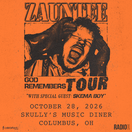 Cartel de Zauntee: God Remembers Tour