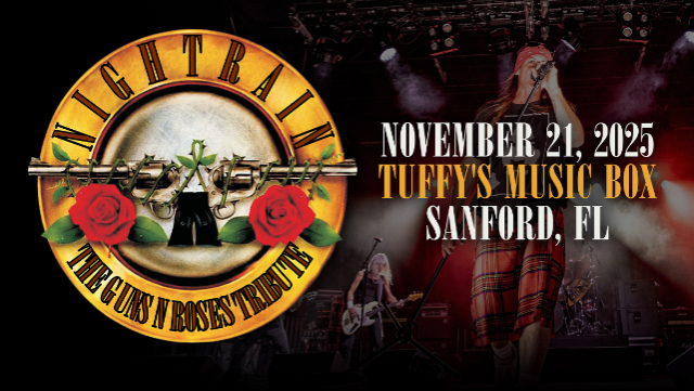 NIGHTRAIN – The Guns N’ Roses Tribute Experience at Tuffy’s Music Box – Sanford, FL