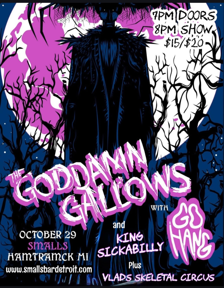 Goddamn Gallows with Go Hang, King Sickobilly + Vlad’s Skeletal Circus