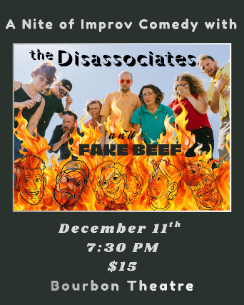 The Disassociates tickets at Bourbon Theatre - NE, Lincoln