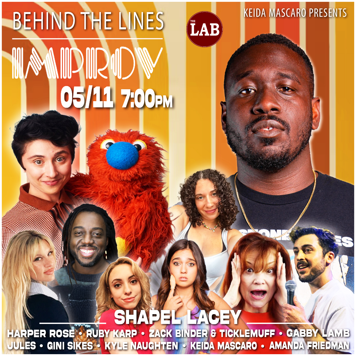 Behind The Lines ft. Shapel Lacey, Harper Rose, Gabby Lamb, Zack Binder + Ticklemuff, Ruby Karp, Gini Sikes, Jules, Kyle Naughten, Amanda Friedman,and Keida Mascaro!