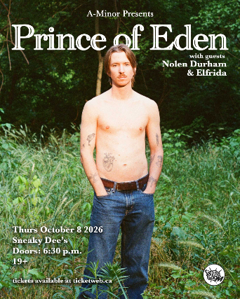 Prince of Eden w/ Nolen Durham & Elfrida at Sneaky Dee's