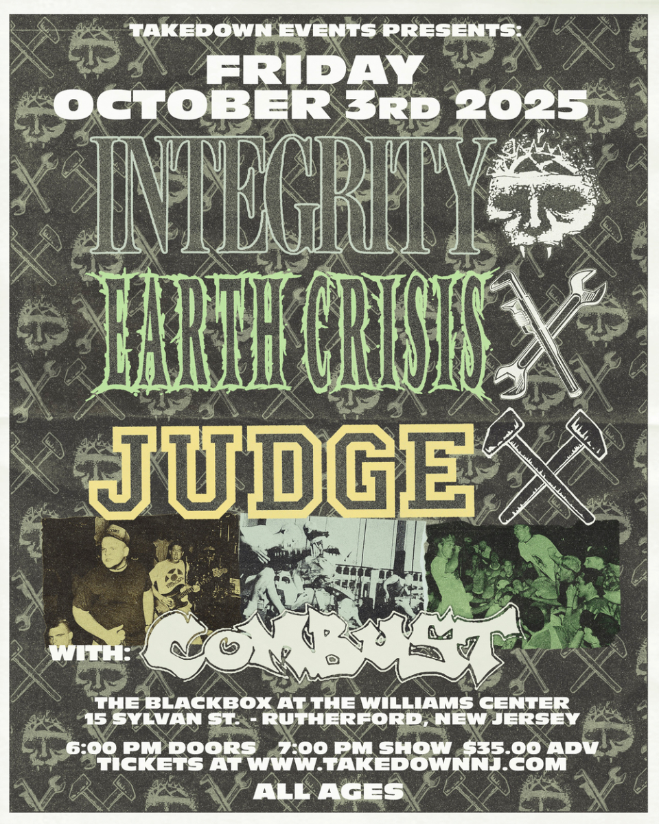 Integrity, Earth Crisis and Judge with special guests Combus