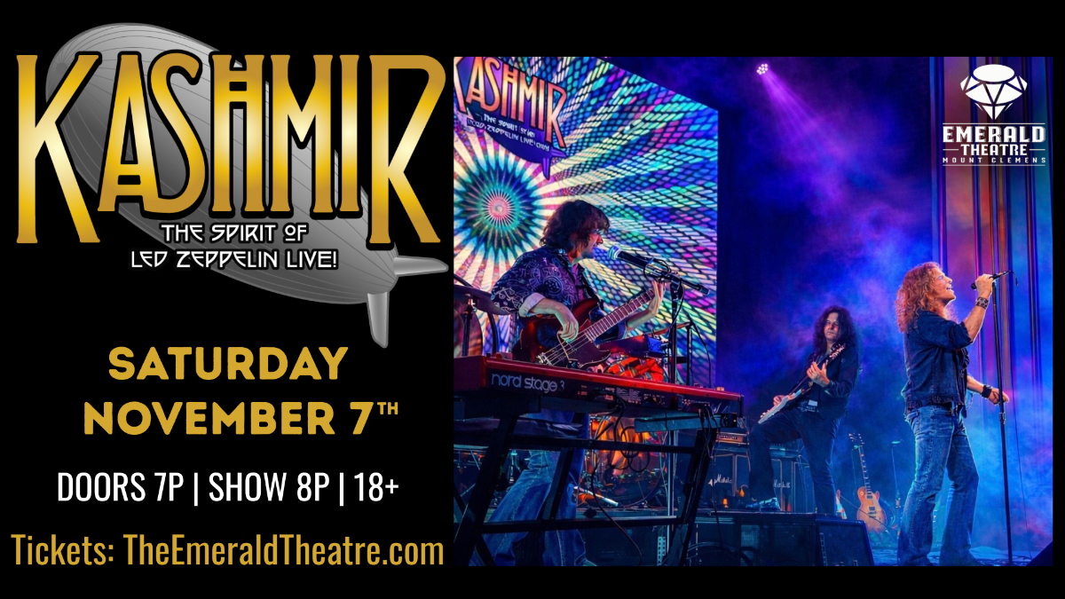 Kashmir Featuring Jean Violet - The Spirit of Led Zeppelin Live!