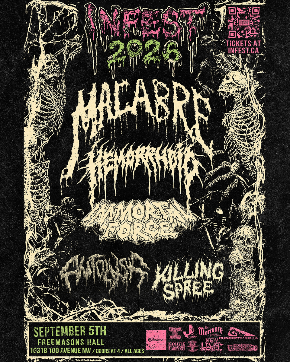 Infest Day 2 - MACABRE, HEMMORHOID, IMMORTAL FORCE, AUTOLYSIS & KILLING SPREE