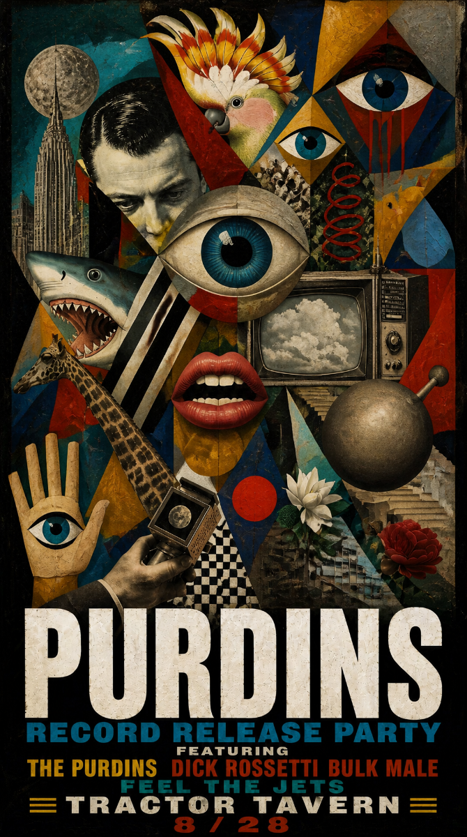 The Purdins (album release), Dick Rossetti Bulk Male, Feel the Jets
