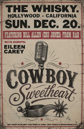 Cartel de Cowboy Sweetheart, Eileen Carey