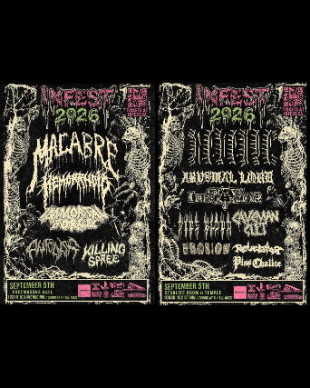 INFEST Day 2 - September. 5 - All 3 Venues