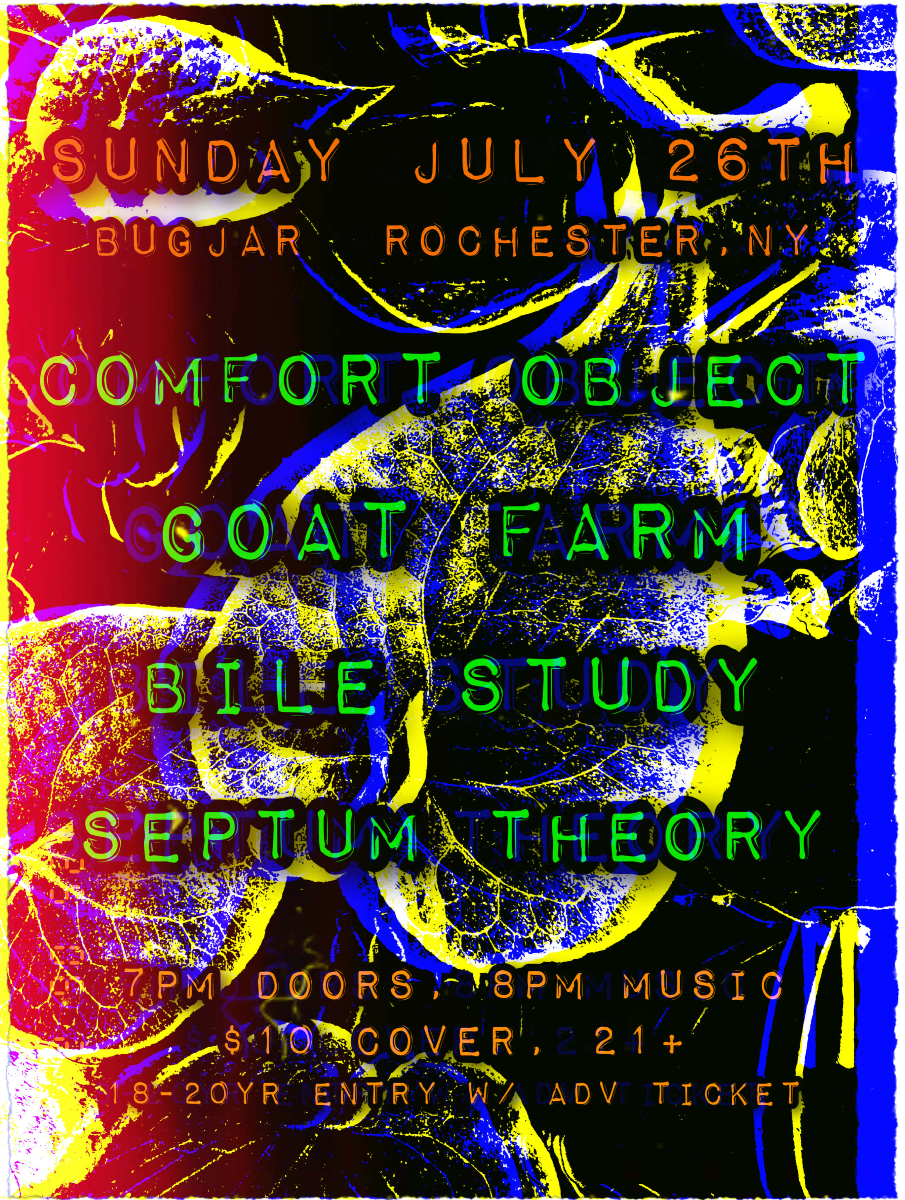 Comfort Object / Goat Farm / Bile Study / Septum Theory