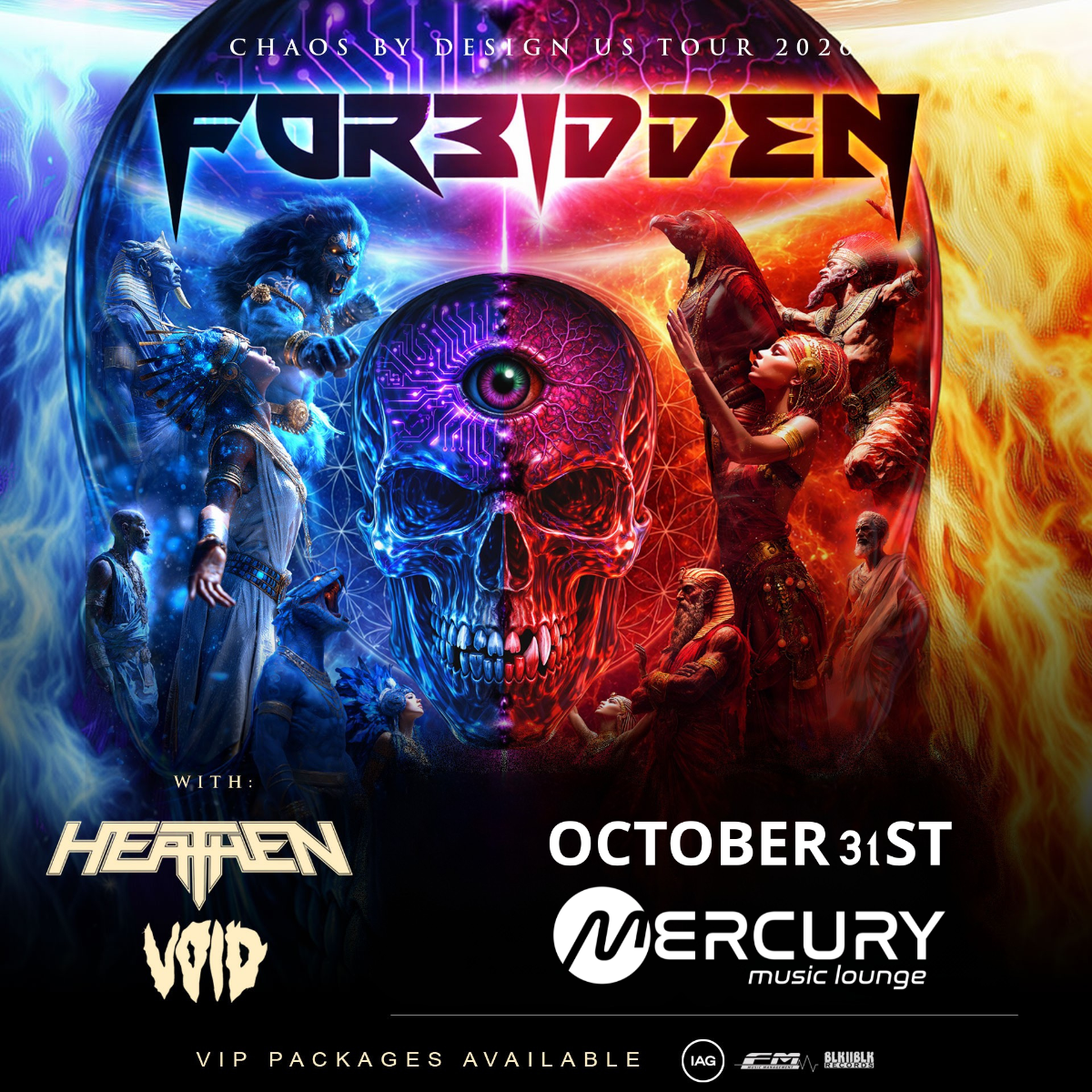 FORBIDDEN - Chaos By Design US Tour 2026