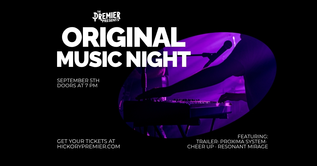 Original Music Night w/ Trailer, Proxima System, Cheer Up, Resonant Mirage