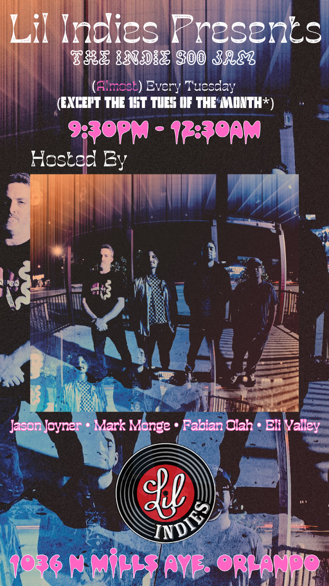 Just announced: Indie 900 Jam at Will's Pub — Aug 19