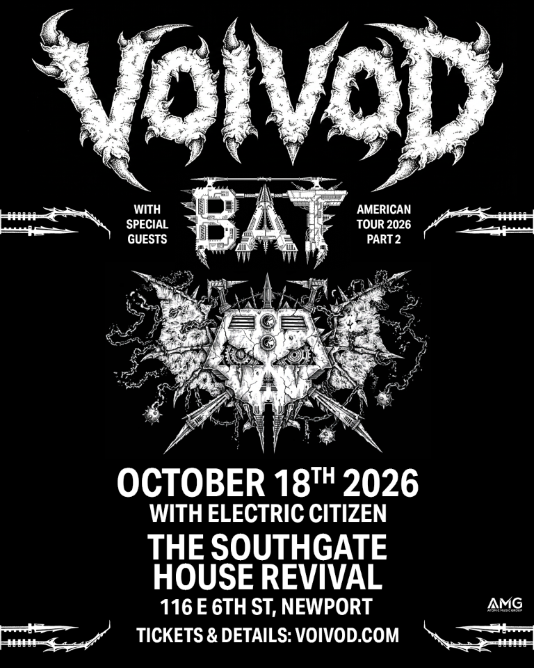 CANCELLED Voivod, BAT, Electric Citizen CANCELLED