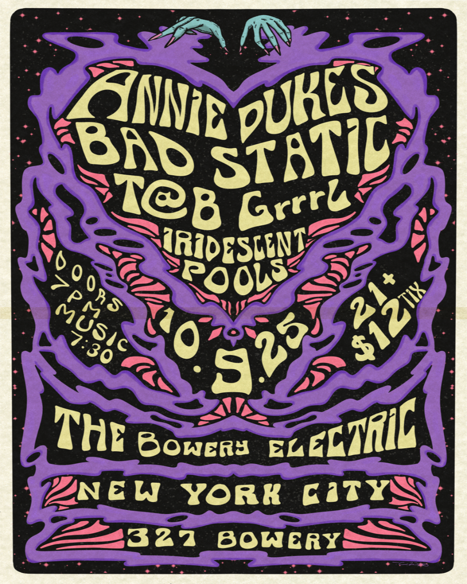 Annie Dukes • Cat Crash • Bad Static • Iridescent Pools
