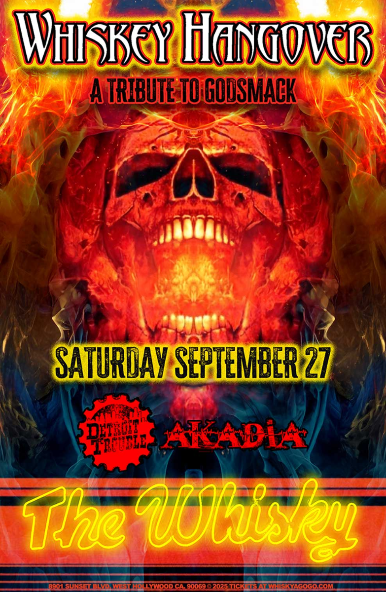 Whiskey Hangover (Tribute to Godsmack), Detriot Trouble, My-T-Mo, Akadia, Life Undone, Frantic Romantic