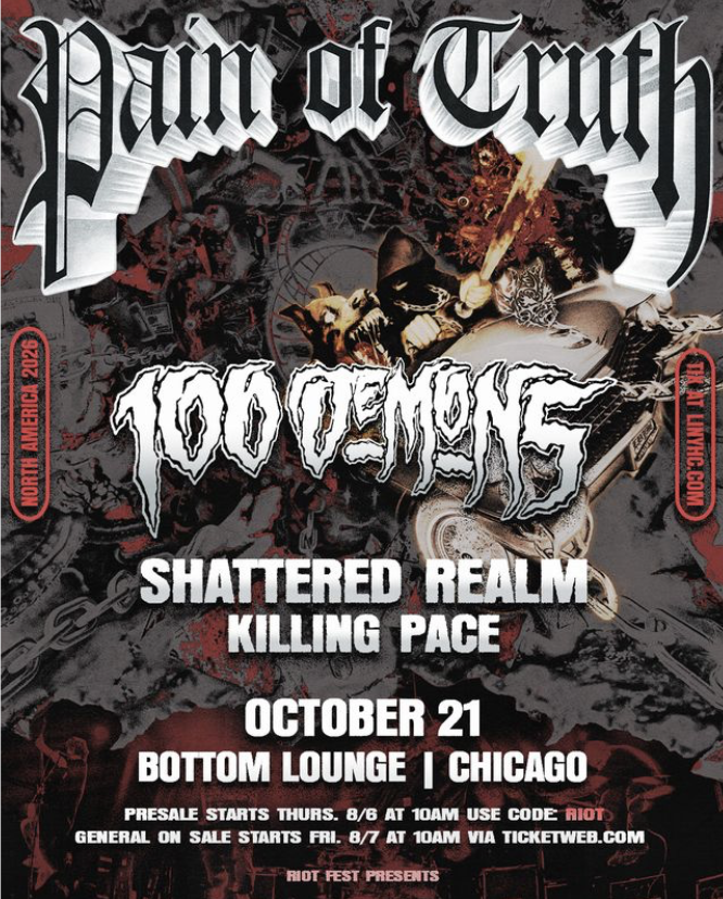 Pain of Truth, 100 Demons, Shattered Realm, Killing Pace