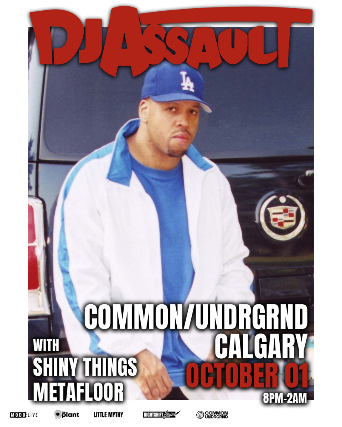 DJ Assault with Shiny Things and Metafloor