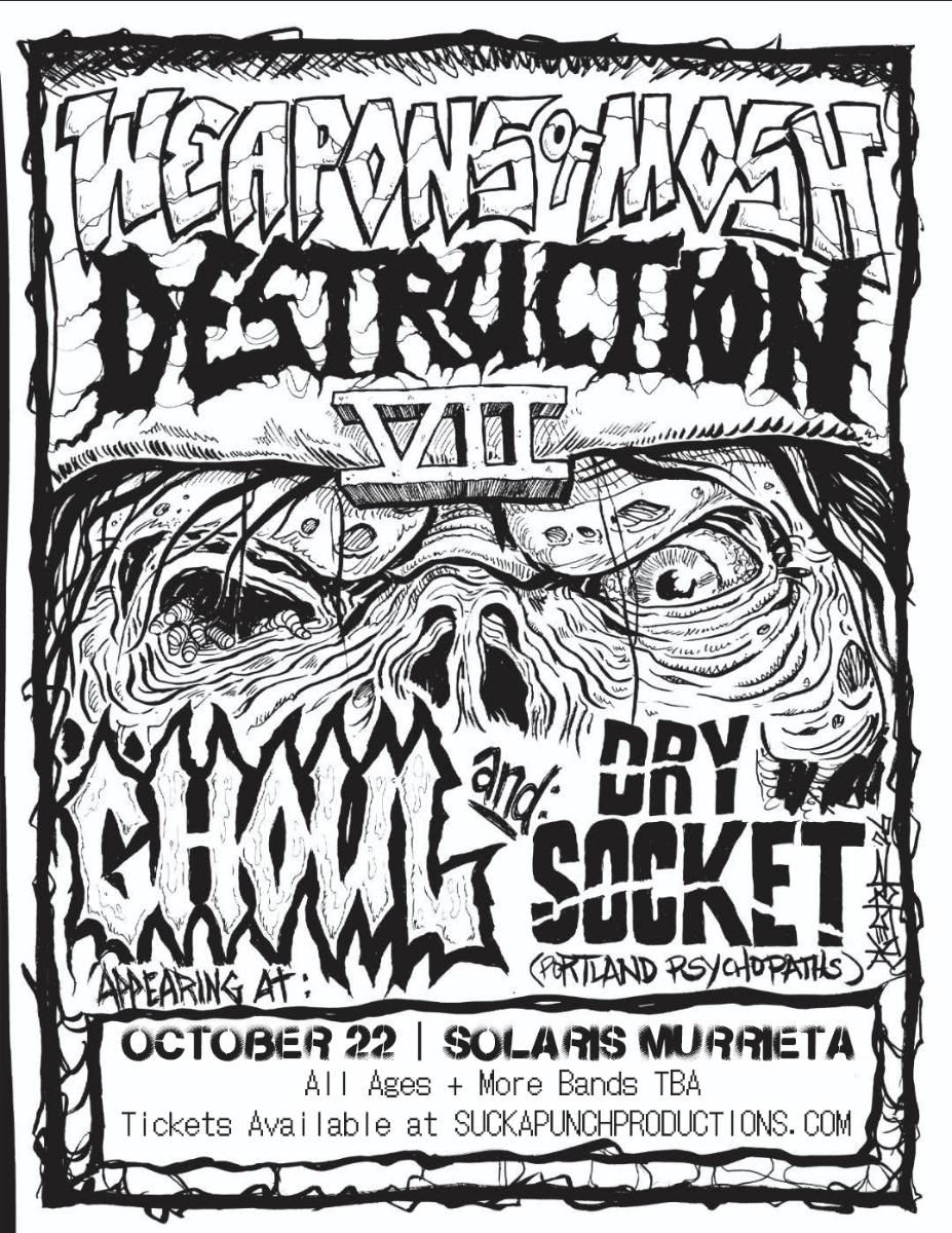 GHOUL with DRY SOCKET More bands TBH Live in Concert at Solaris in Murrieta