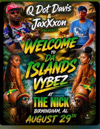 Late Night w/ QDot, JAXXXon & Friends Saturday 08/29 at The Nick – Birmingham, AL