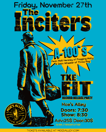 The Inciters w/ A-100s + Txe Fit | event-image