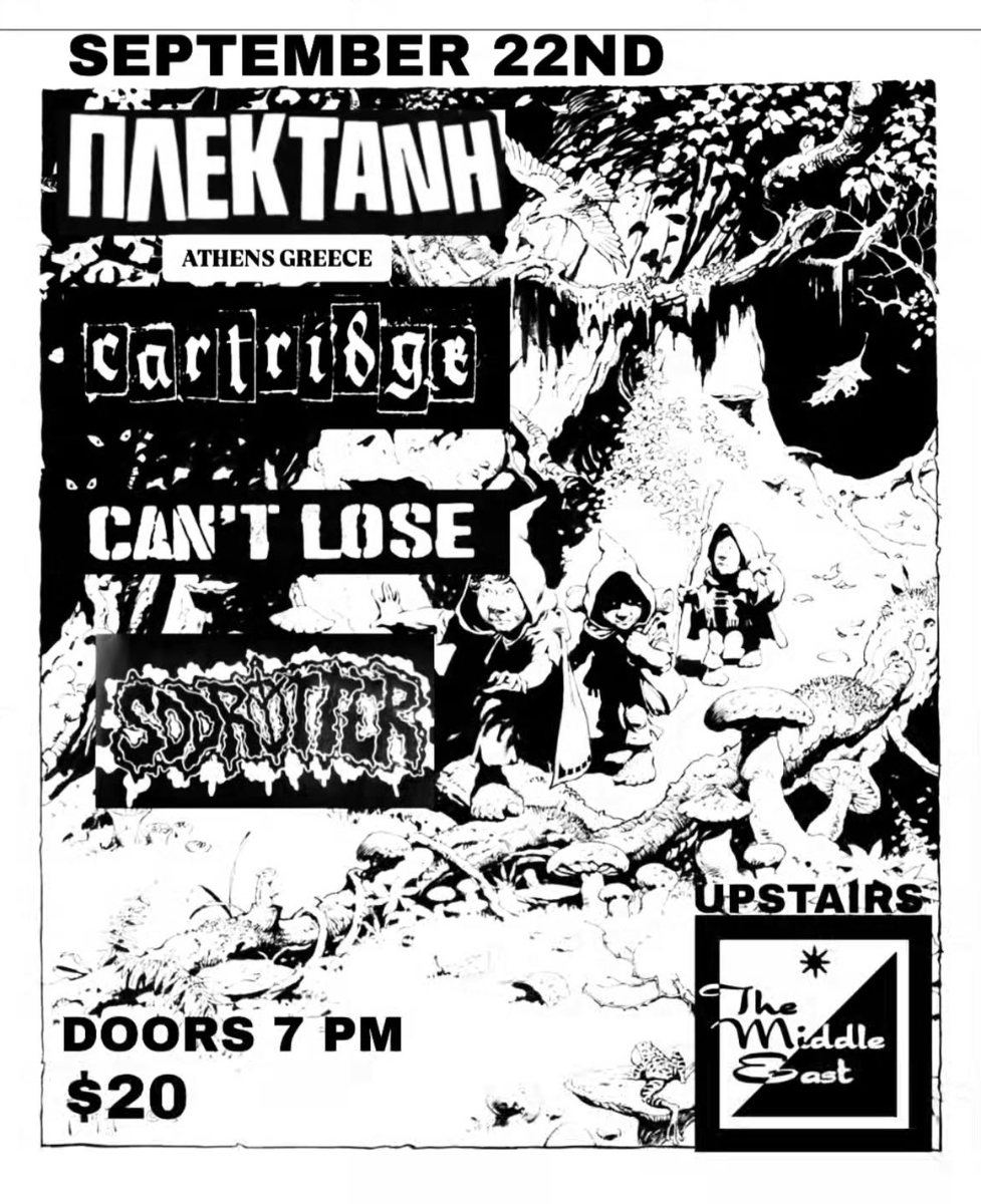 Plektani, Cartridge, Can't Lose, Sod Rotter | Event Image