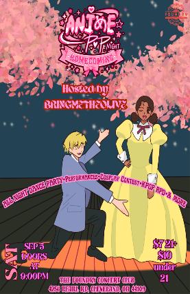 ANIME POP NIGHT: HOMECOMING at The Foundry – Cleveland, OH