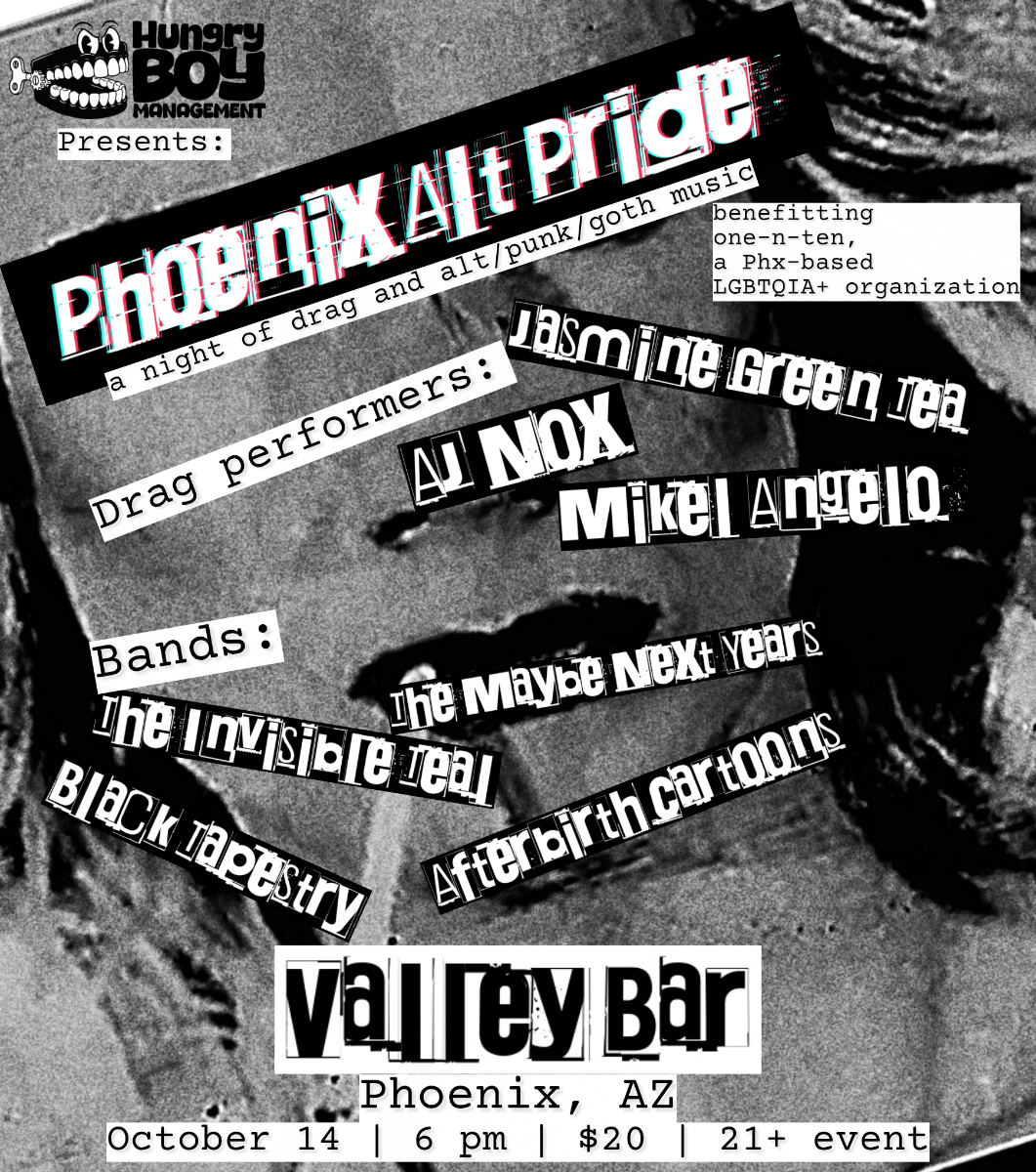 PHOENIX ALTERNATIVE PRIDE SHOW BENEFITTING ONE-IN-TEN | Event Image